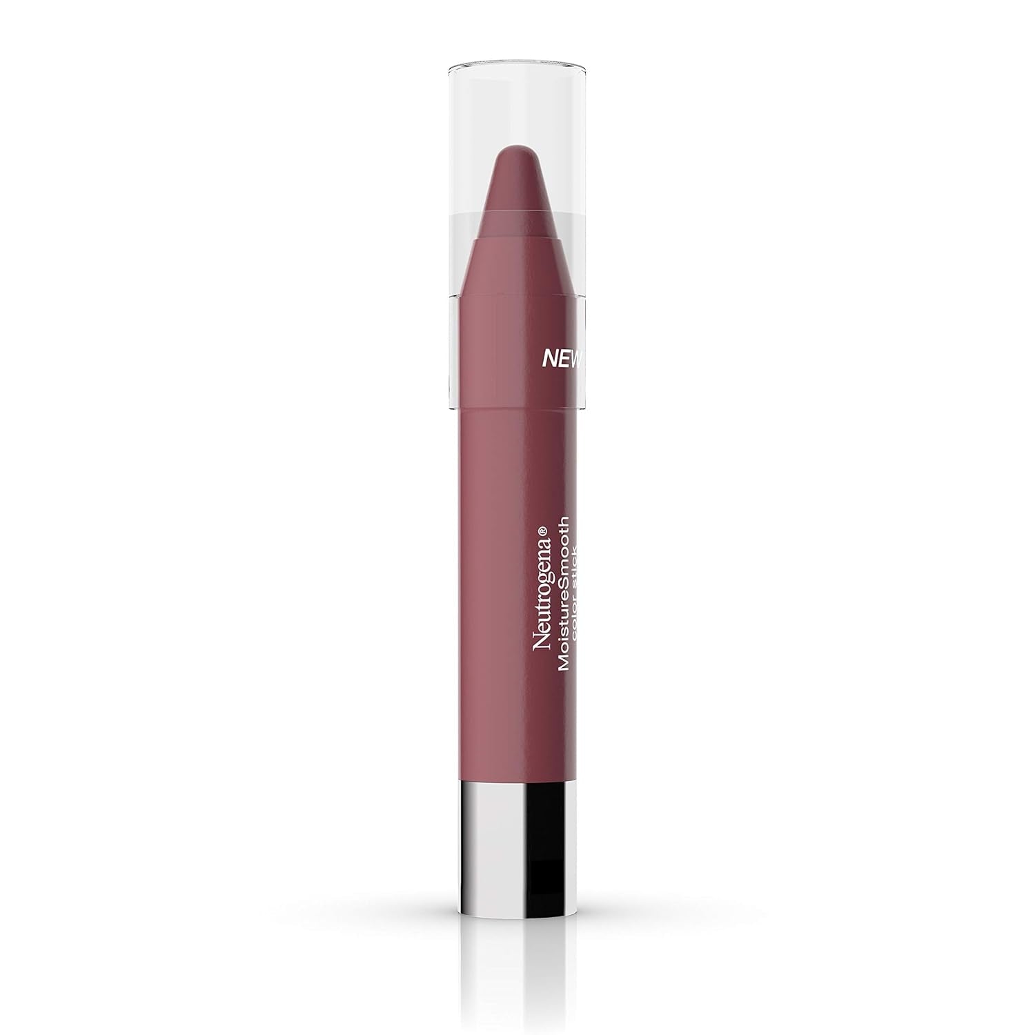 Neutrogena Moisturesmooth Color Lipstick - Plum Perfect (70) - Hydrating & Vibrant Color - 0.011 Oz