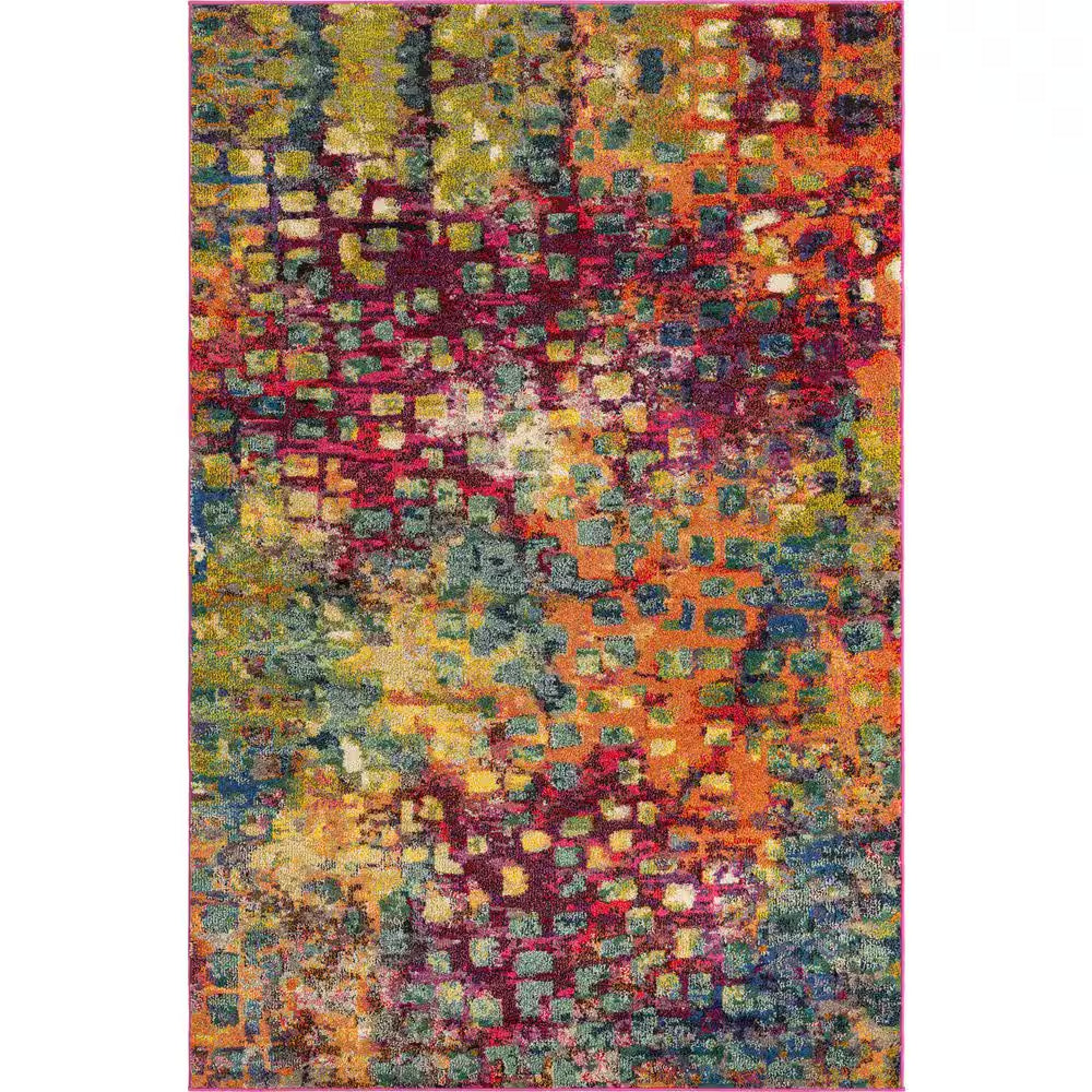 Jardin Ivy Multi 5' 0 X 8' 0 Area Rug