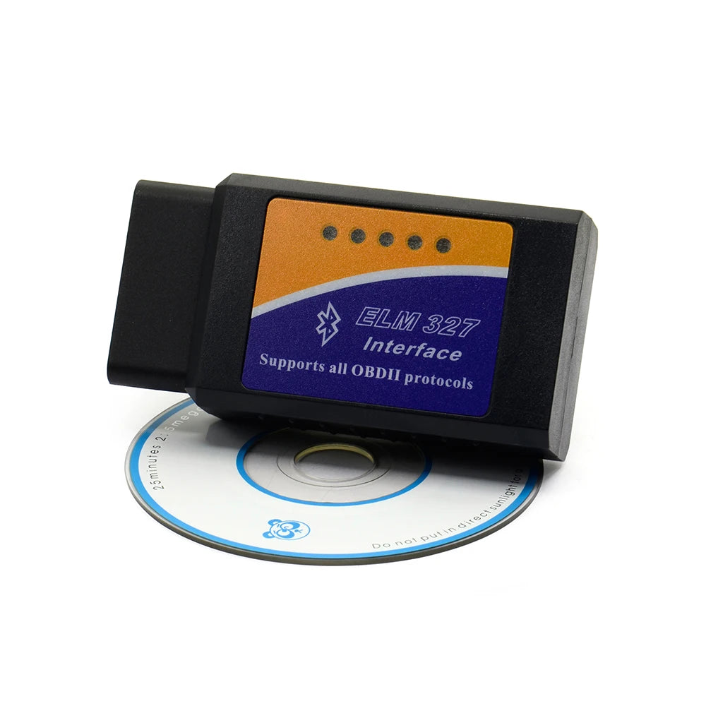 Bluetooth V2.1 Mini Elm327 Obd2 Scanner OBD Car Diagnostic Tool Code Reader for Android Windows Symbian English