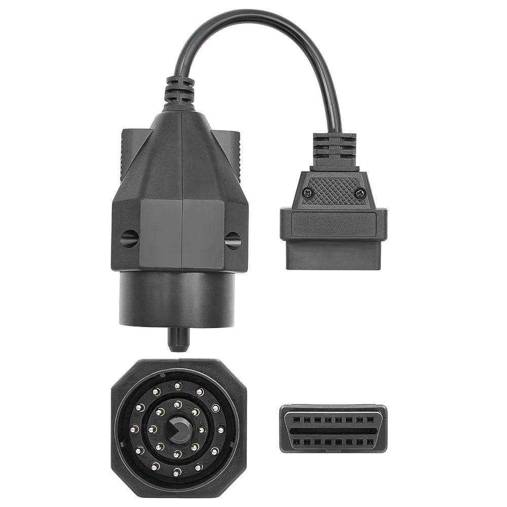 OBD to OBD2 Adapter for 20Pin to OBD2 16PIN Female Connector for E36 E39 X5 Z3 All 20 Pin OBD 2 Car Diagnostic Cable