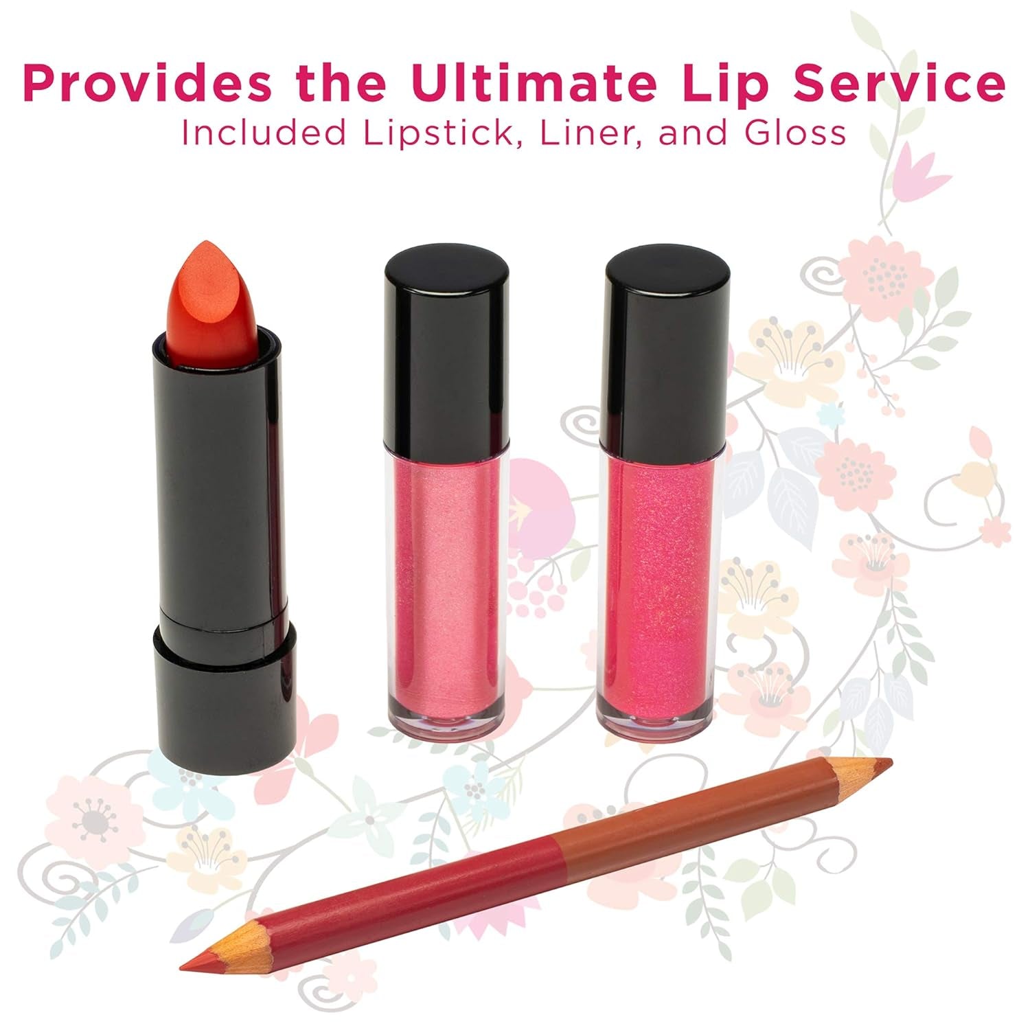 Ultimate Vokai Makeup Kit Gift Set - 41 Eye Shadows, 7 Body Glitters, Lip Essentials & More!