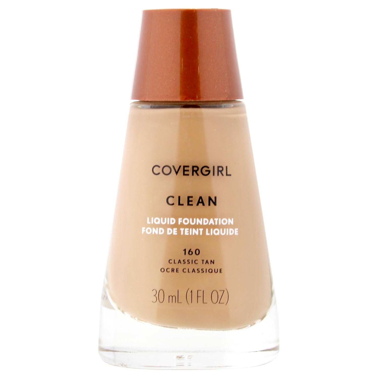 COVERGIRL Clean Makeup Foundation for Normal Skin - Ivory 105 (1 Oz, Packaging May Vary)