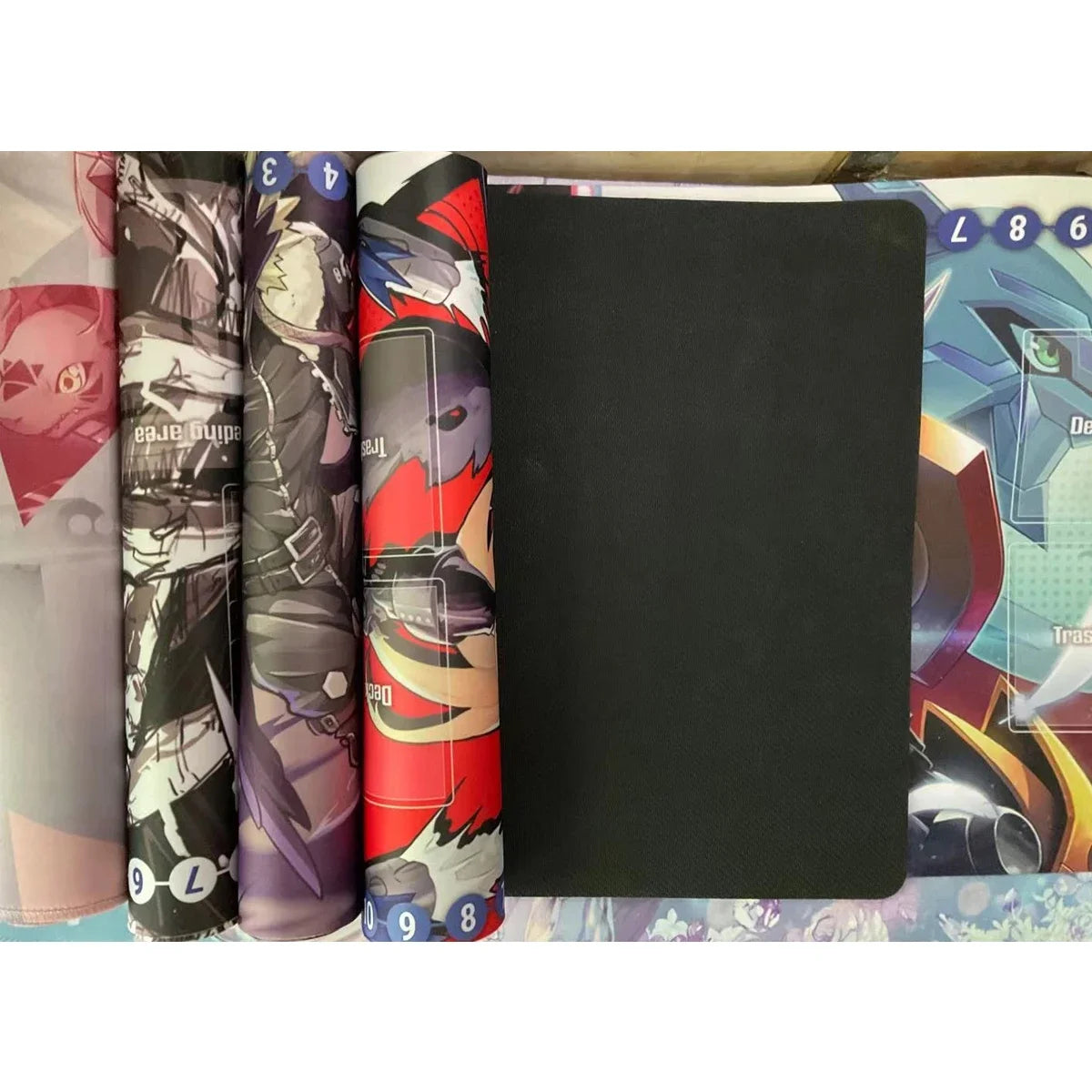 Sakuyamon Digimon Playmat for DTCG and CCG - Premium Gaming Mat and Desk Pad with Free Carry Bag