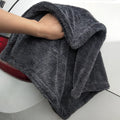 CDWTS 60x90 cm 1200GSM Microfiber Twist Car Wash Towels - Professional Grade Super Soft Cleaning and Drying Cloths for Car Detailing