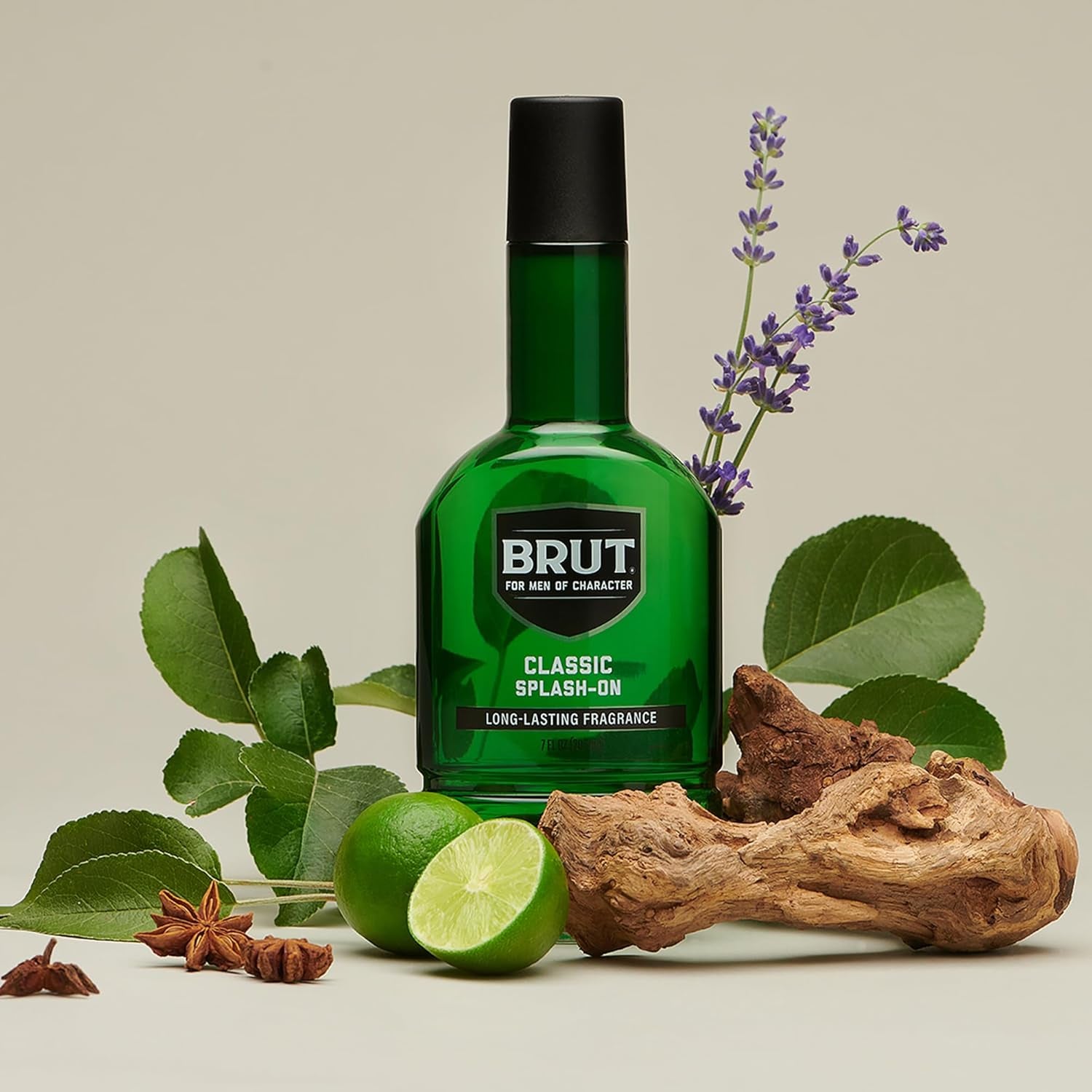 Brut Splash-On Original Fragrance - Bold & Masculine Cologne for Men - Long-Lasting Scent with Spicy Woods, Floral, and Citrus Notes - 7 Oz