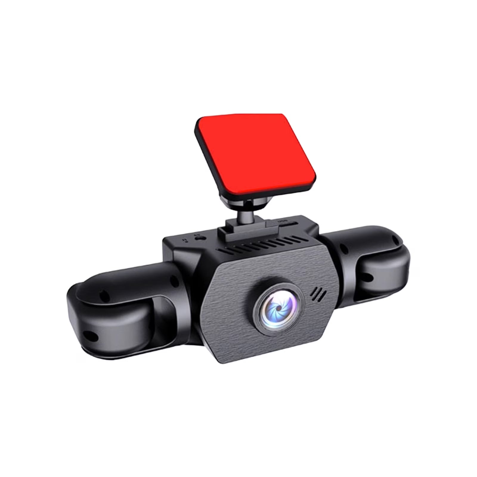 4-Channel 1080P Car Dash Cam with Front Rear inside Camera, Parking Mode Loop Recording G-Sensor for Vehicle Security Surveillance System