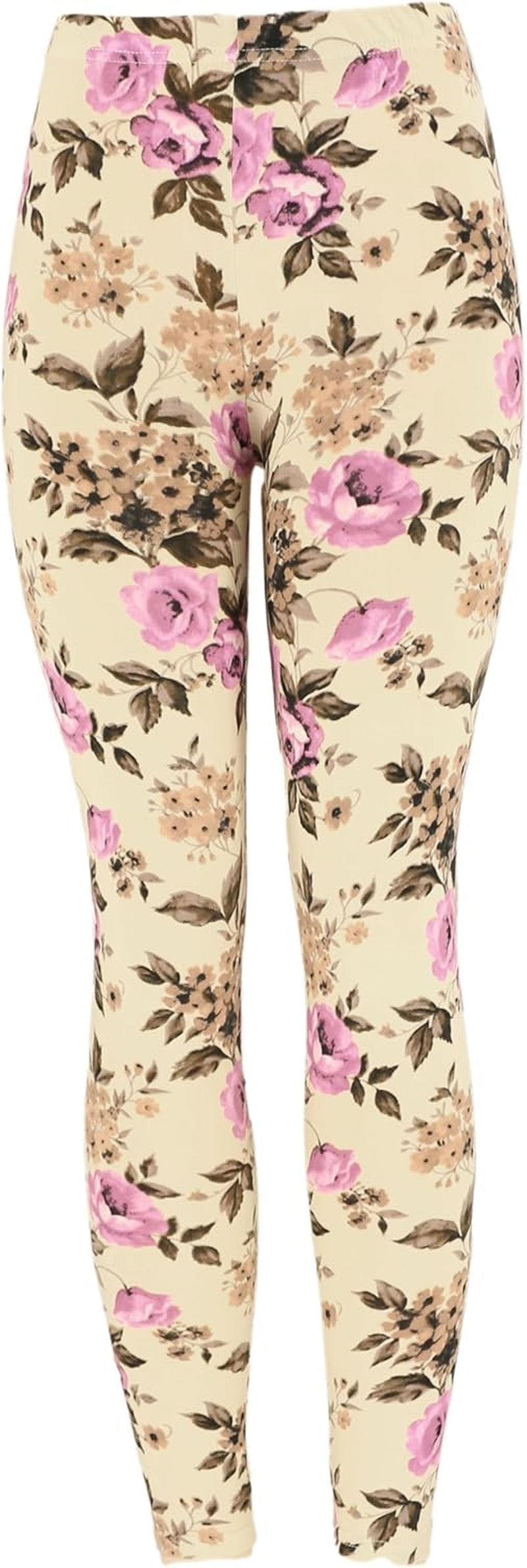 Boutique4Divas Kmystic Women'S Cotton Blend Basic Workout Fun Printed Leggings