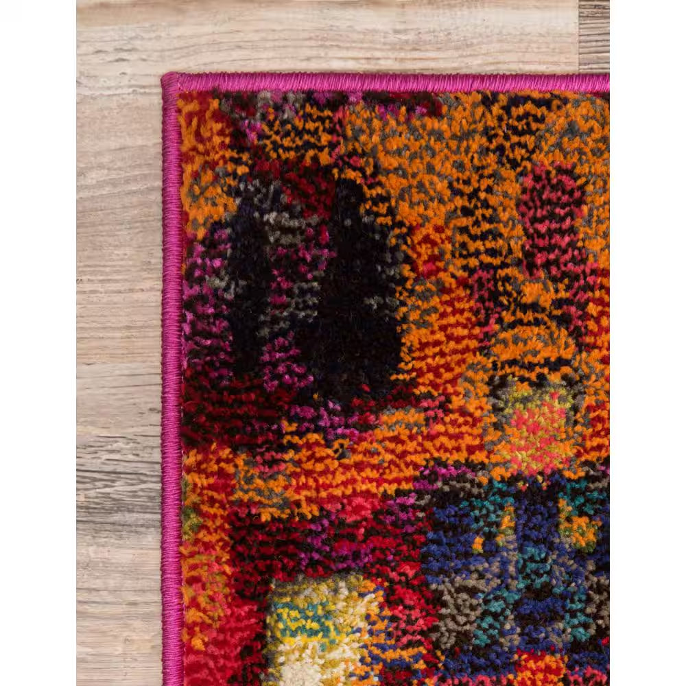 Jardin Ivy Multi 5' 0 X 8' 0 Area Rug