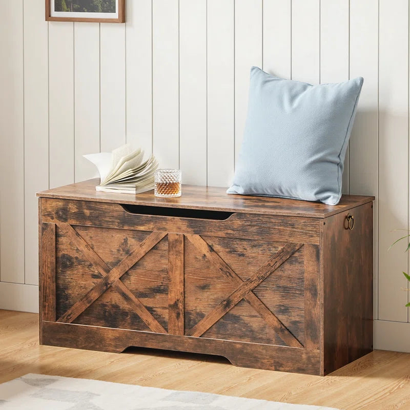 39.4" Storage Chest,Blanket Storage Chest,Accent Trunk