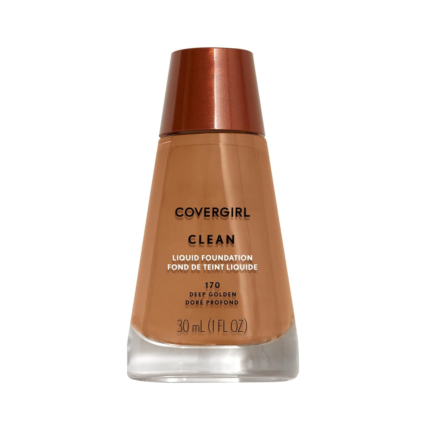 COVERGIRL Clean Makeup Foundation for Normal Skin - Ivory 105 (1 Oz, Packaging May Vary)