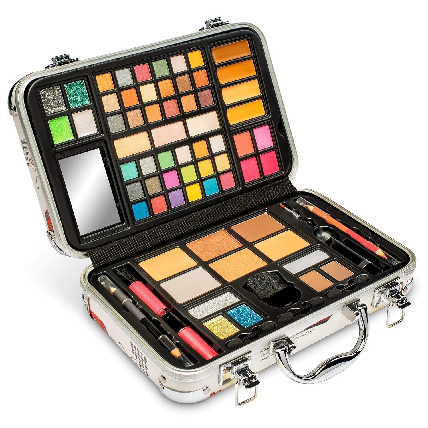Ultimate Vokai Makeup Kit Gift Set - 41 Eye Shadows, 7 Body Glitters, Lip Essentials & More!