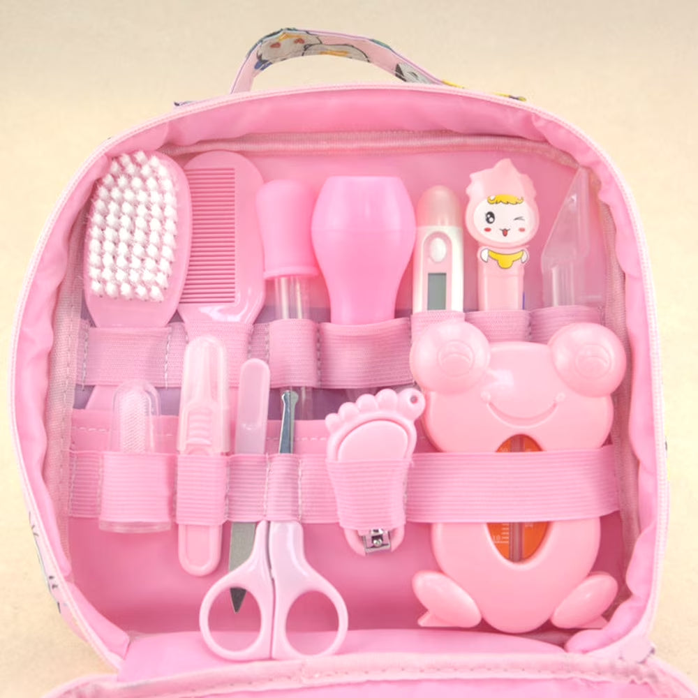 Baby Healthcare Nursery Care Kit Toddler Nail Clippers Medicine Dispenser Infant Comb Brush Baby Registry Gift