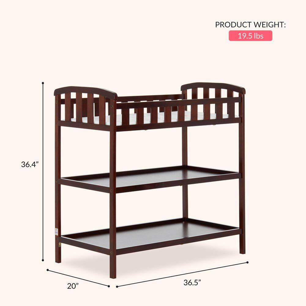 Emily Espresso Changing Table