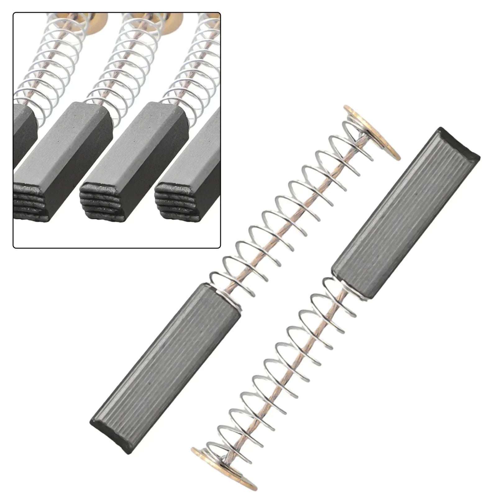 Carbon Brushes Motor Carbon Brushes Tool Automation Carbon Drills Drives Durability Electric Mechanical 6Mm*6Mm*20Mm