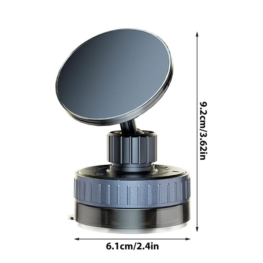 Magnetic Vacuum Car Phone Holder and Wall/Table Mount for MagSafe Compatibility