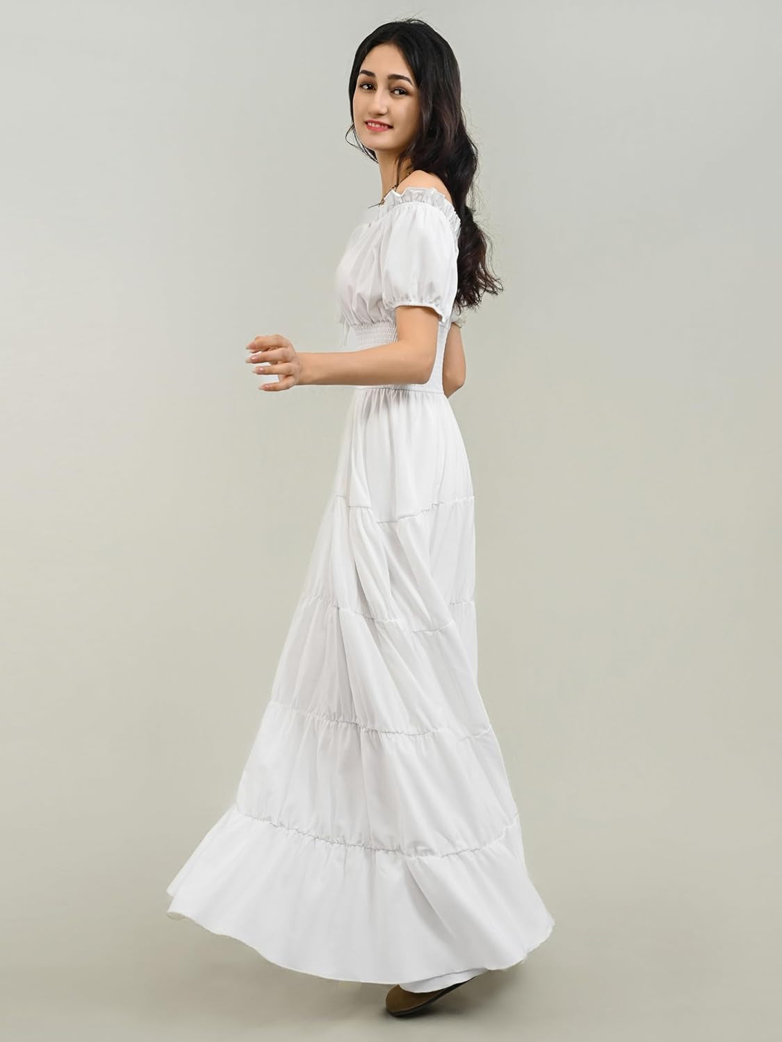 Zhitunemi Renaissance Costume Women Dress: Medieval Costumes for Women Renaissance Dresses - Peasant Cottagecore Theme Party