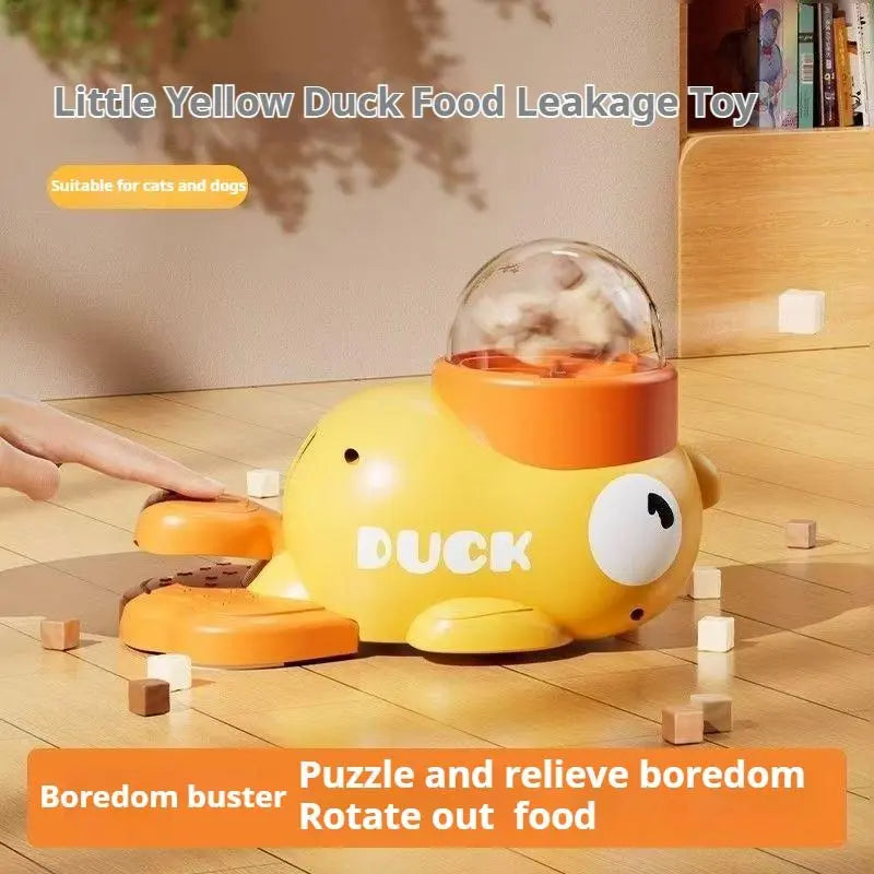 Interactive Pet Feeder Toy - Dog and Cat Treat Dispenser and Training Accessory