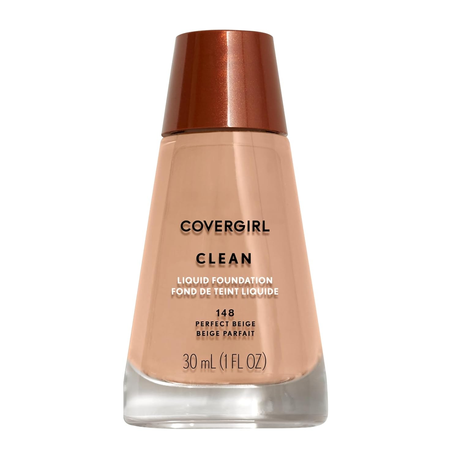 COVERGIRL Clean Makeup Foundation for Normal Skin - Ivory 105 (1 Oz, Packaging May Vary)