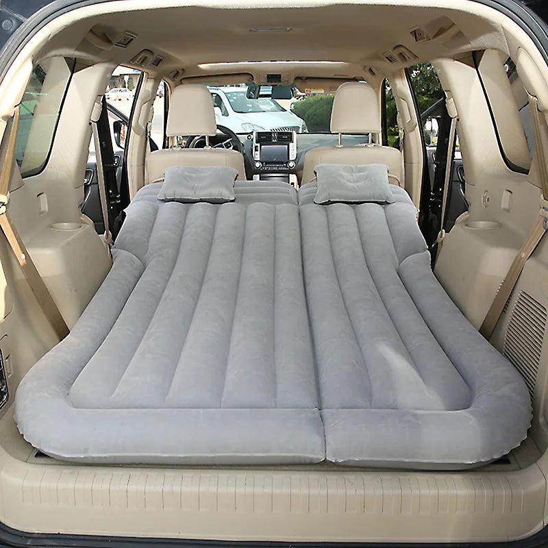 Inflatable Car Mattress - Multifunctional Travel Bed for Automotive Use