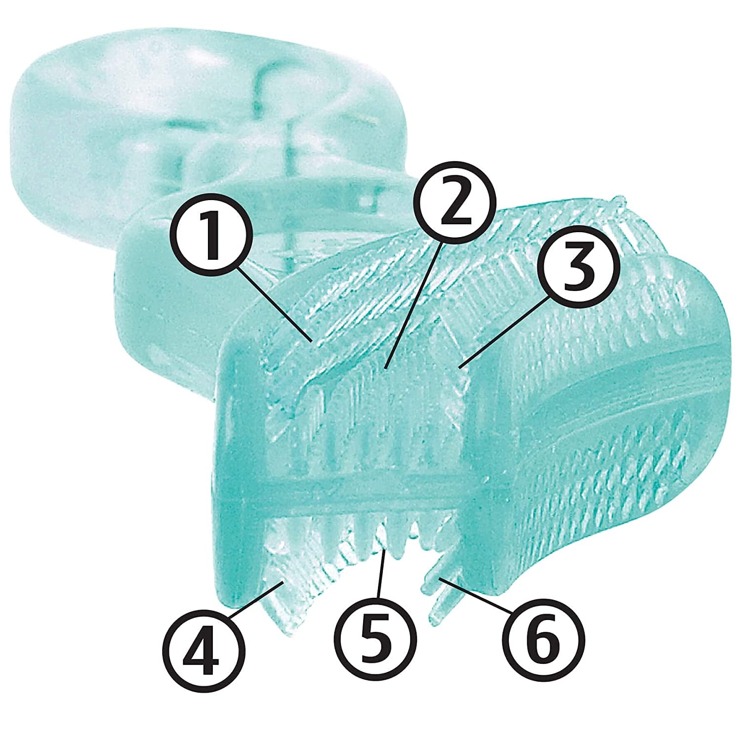 Brilliant Baby’S First Toothbrush & Teether - Dentist Recommended, Freezer-Safe Silicone for Ages 4+ Months, Teething Relief + Dental Care, Dishwasher Safe, Blue