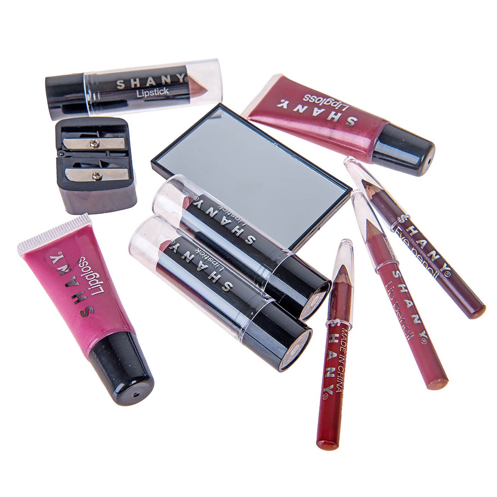 SHANY Comprehensive Makeup Trunk Set (Includes Eye Shadow Palette and Blush)