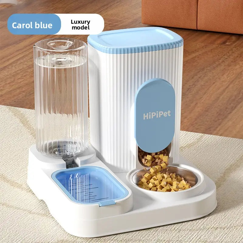 Automatic Electric Pet Water Dispenser and Food Bowl for Dogs and Cats - Large Capacity Pet Supplies