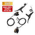 Upgraded NUTT 4-Piston Hydraulic Disc Brake Kit Only for VSETT 10+ 10 plus VSETT10 Oil Brake Set Electric Scooter EH-M218 MACURY