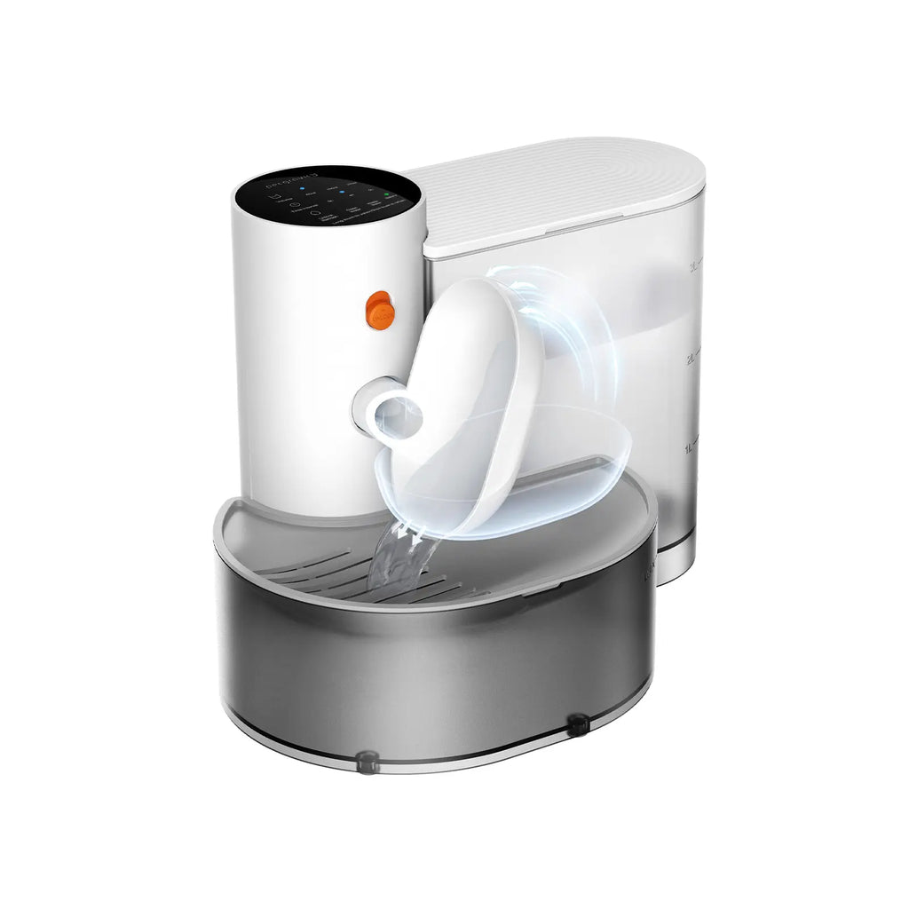 Smart Self-Refilling Pet Water Fountain and Automatic Feeder for Small Dogs and Cats - Cozyvibes Petlife