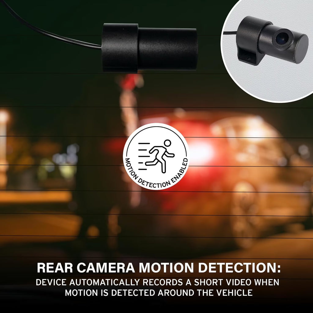 Car and Driver 1080P Full HD Dual View Dash Cam | Front, Rear-View Camera Combo with Sony IMX Sensor, High Dynamic, Range, ADAS Alerts, Night Vision | Blindspot Car Camera with 150 Degree Angle Lens