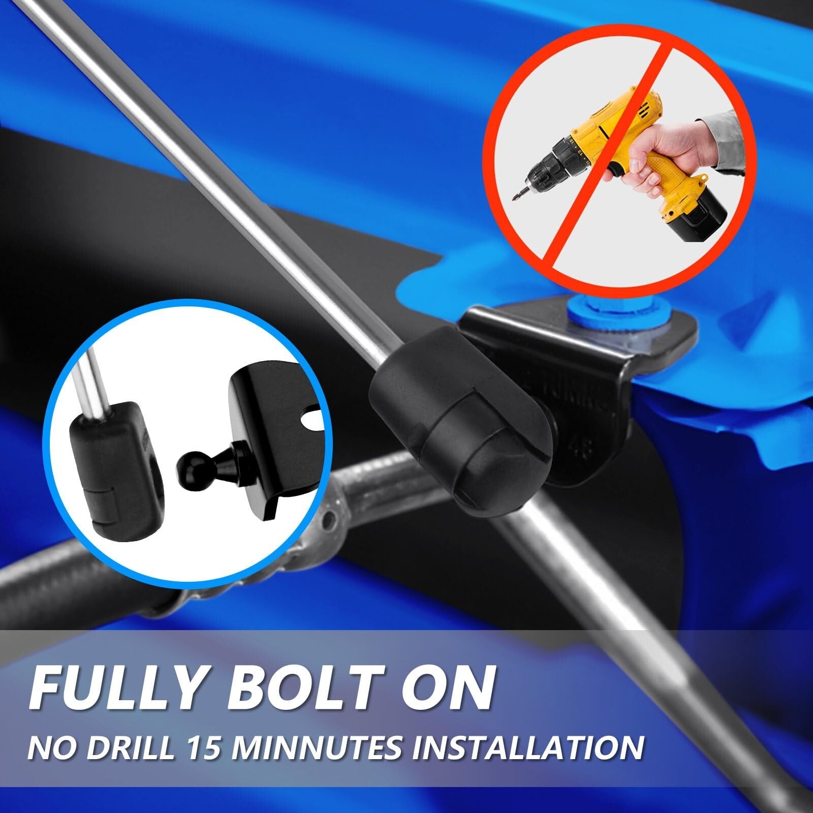 Hood Struts for Chevrolet Colorado and Canyon