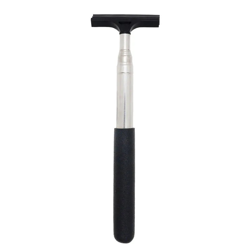 Telescopic Car Rearview Mirror Wiper and Auto Glass Cleaning Tool with Scraper and Handle
