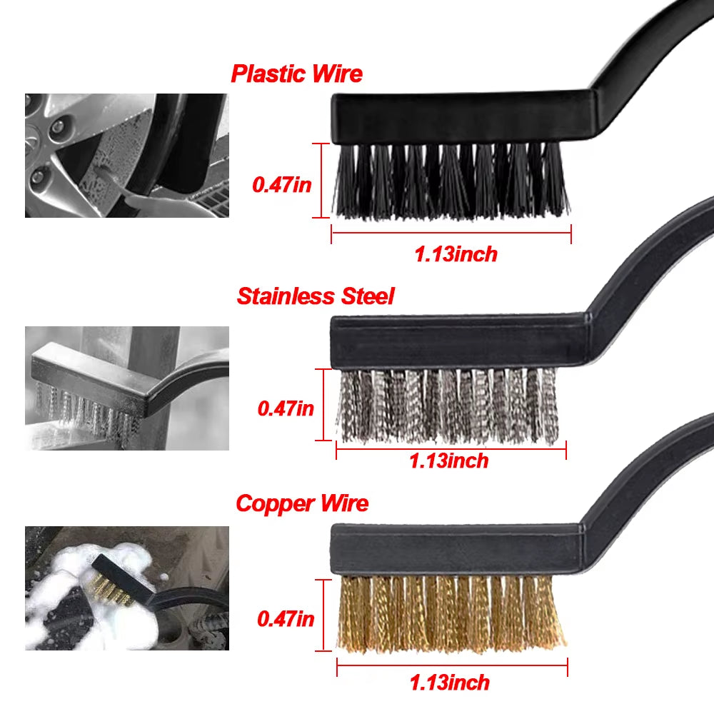 Car Detailing Brush Set: Comprehensive Auto Cleaning Kit for Vents, Gaps, and Air Outlet Maintenance