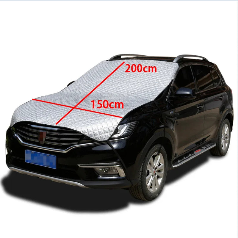Universal Fit Car Cover for Sedan and SUV - Sun, Snow, and Dust Protection Accessories