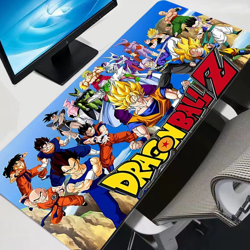 90x40 cm Dragon Ball DBZ Gaming Mouse Pad - Premium Computer Desk Mat for Gamers