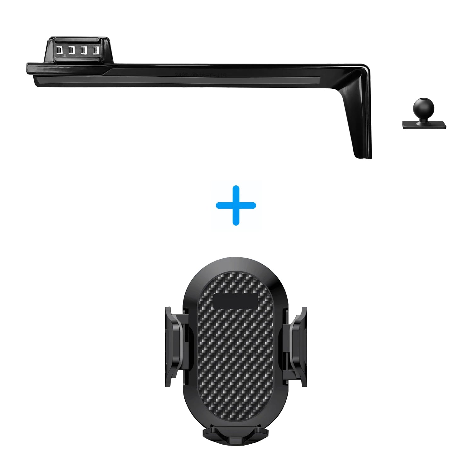Car Phone Holder for Hyundai Santa Fe MX5 2024 2025 Screen Panel Fixed Base Fast Wireless Charging Phone Mount Car Accessories