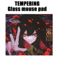 SORA Glass Gaming Mouse Pad - Smooth Frosted Surface for Ultimate Precision - Customizable Desk Mat for FPS and Office Use