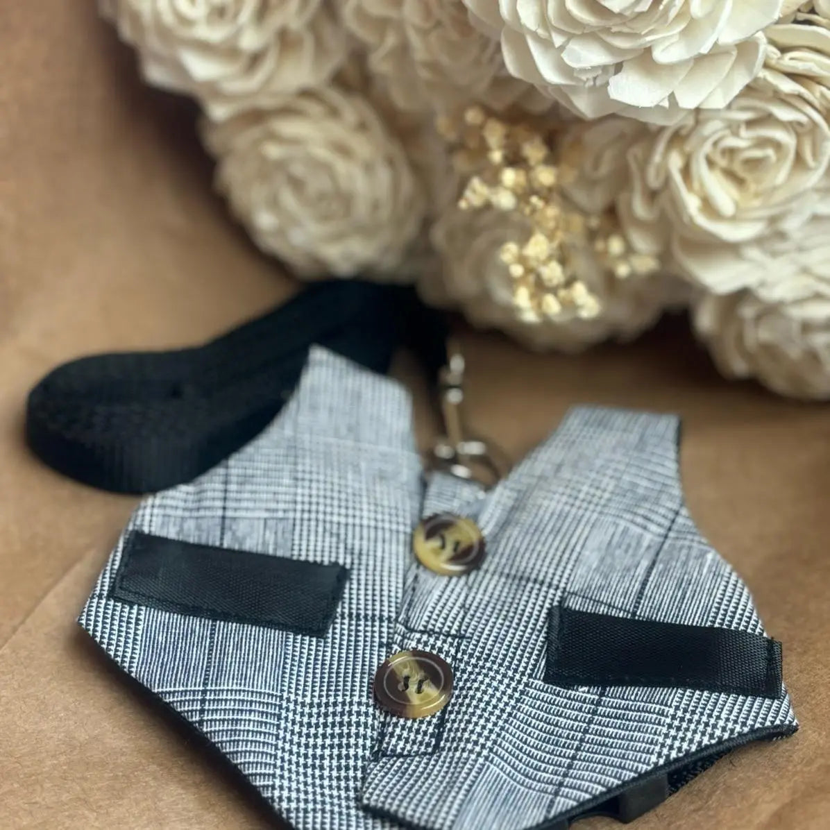 Pet Dress Suit Vest Harness for Rabbits and Cats with Leash - Cute Breakaway Dog Leash Gift