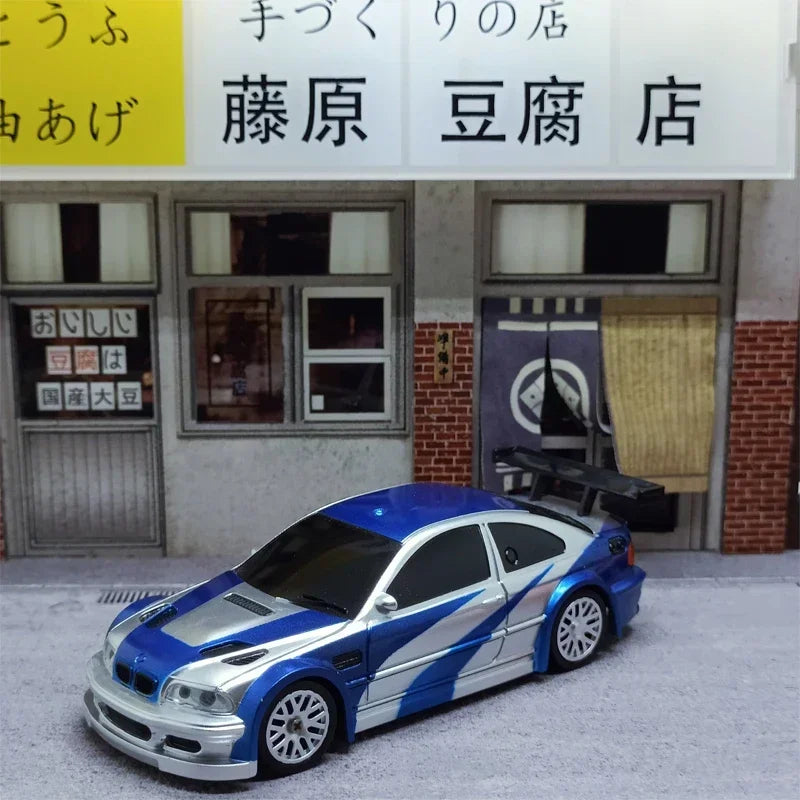 High-Speed 2.4G RC Drift Car - 1/43 Scale 4WD Remote Control Mini Racing Car - Perfect Gift for Boys!