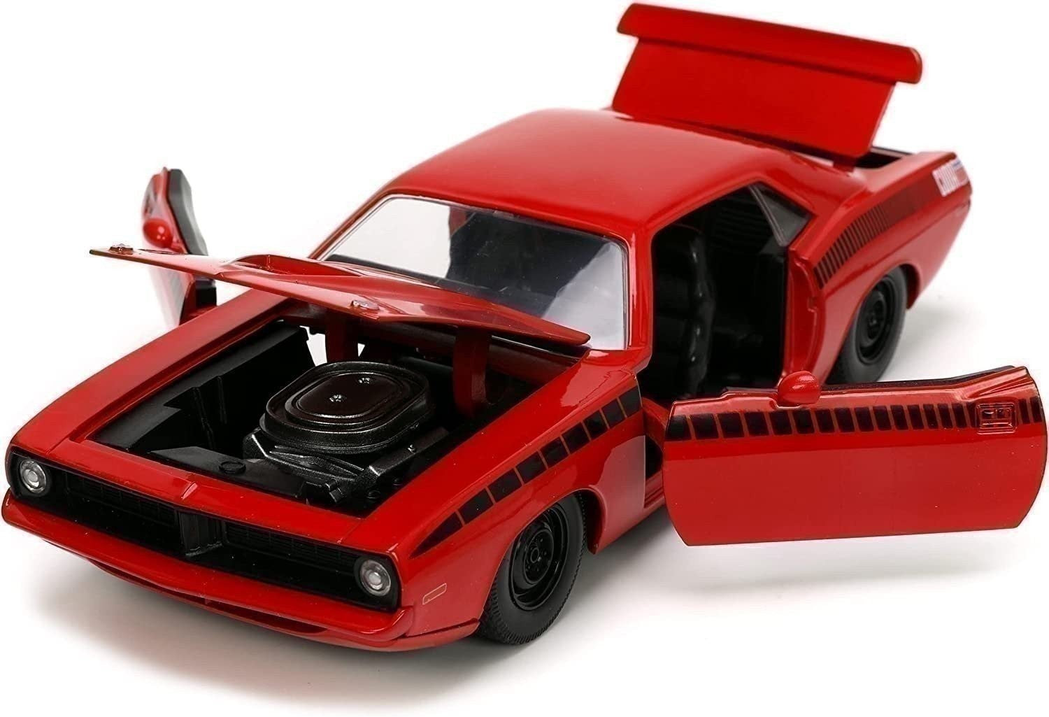 Jada Toys Big Time Muscle 1:24 Scale Die-Cast Model of 1973 Plymouth Barracuda
