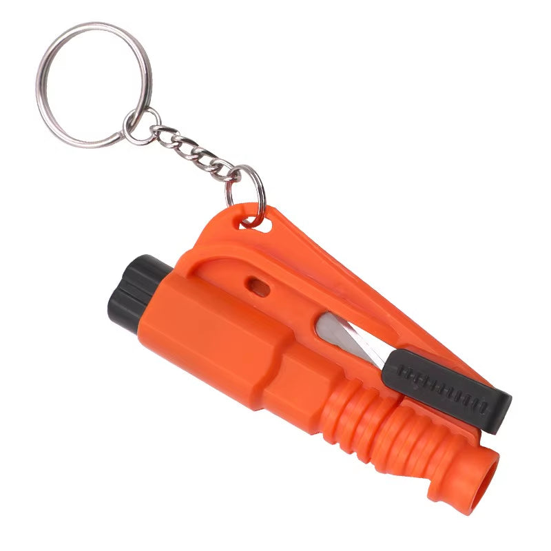 3-in-1 Automotive Safety Hammer and Window Breaker Tool