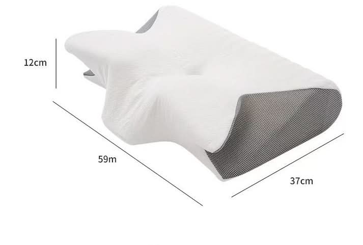 Ergonomic Contour Pillow for Neck Pain Relief